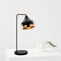 Bureaulamp Yildo Zwart/Koper