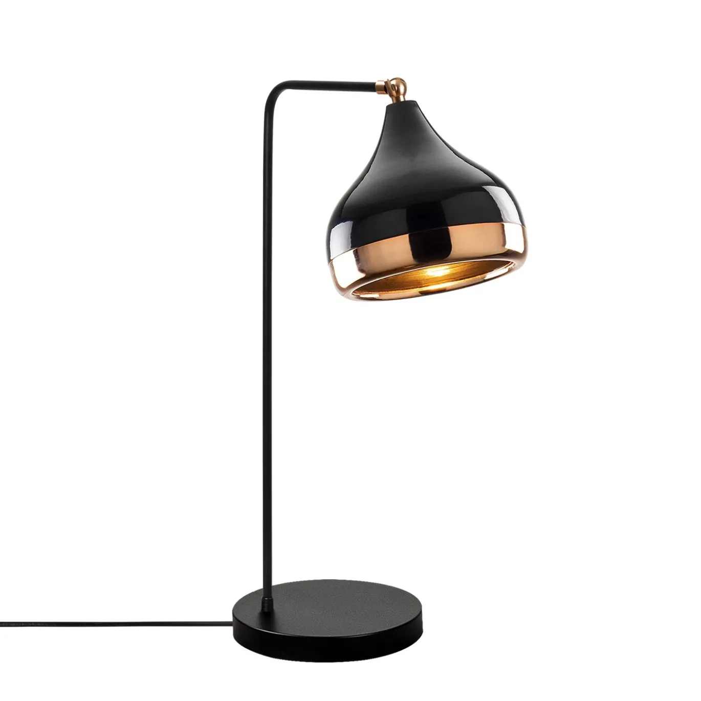 Bureaulamp Yildo Zwart/Koper