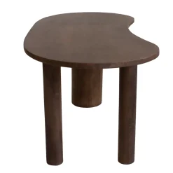 Bureau Livana Donkerbruin 160cm - Giga Meubel