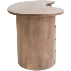 Bureau Livigno Donkerbruin 160cm - Giga Meubel