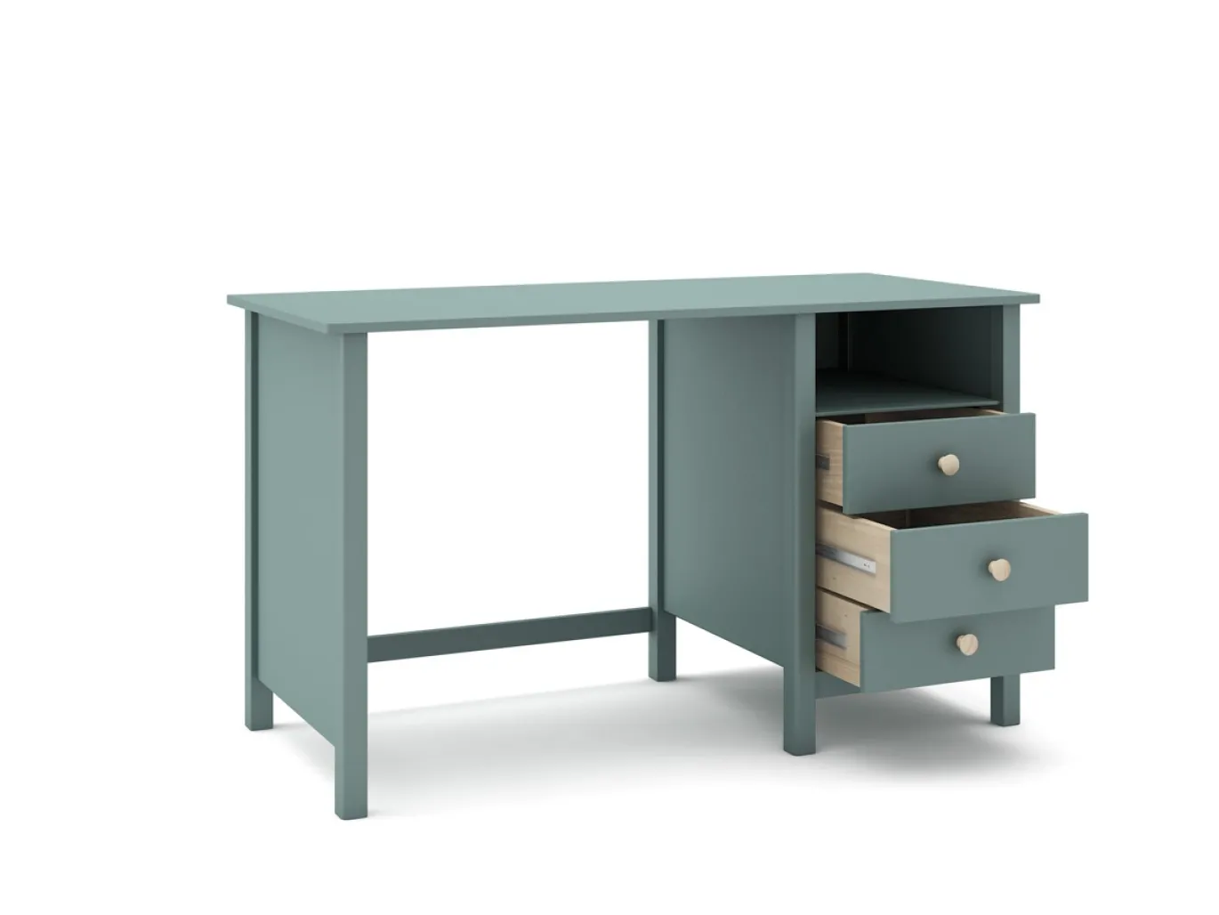 Bureau Max 3L1h Petrol Groen - Giga Meubel
