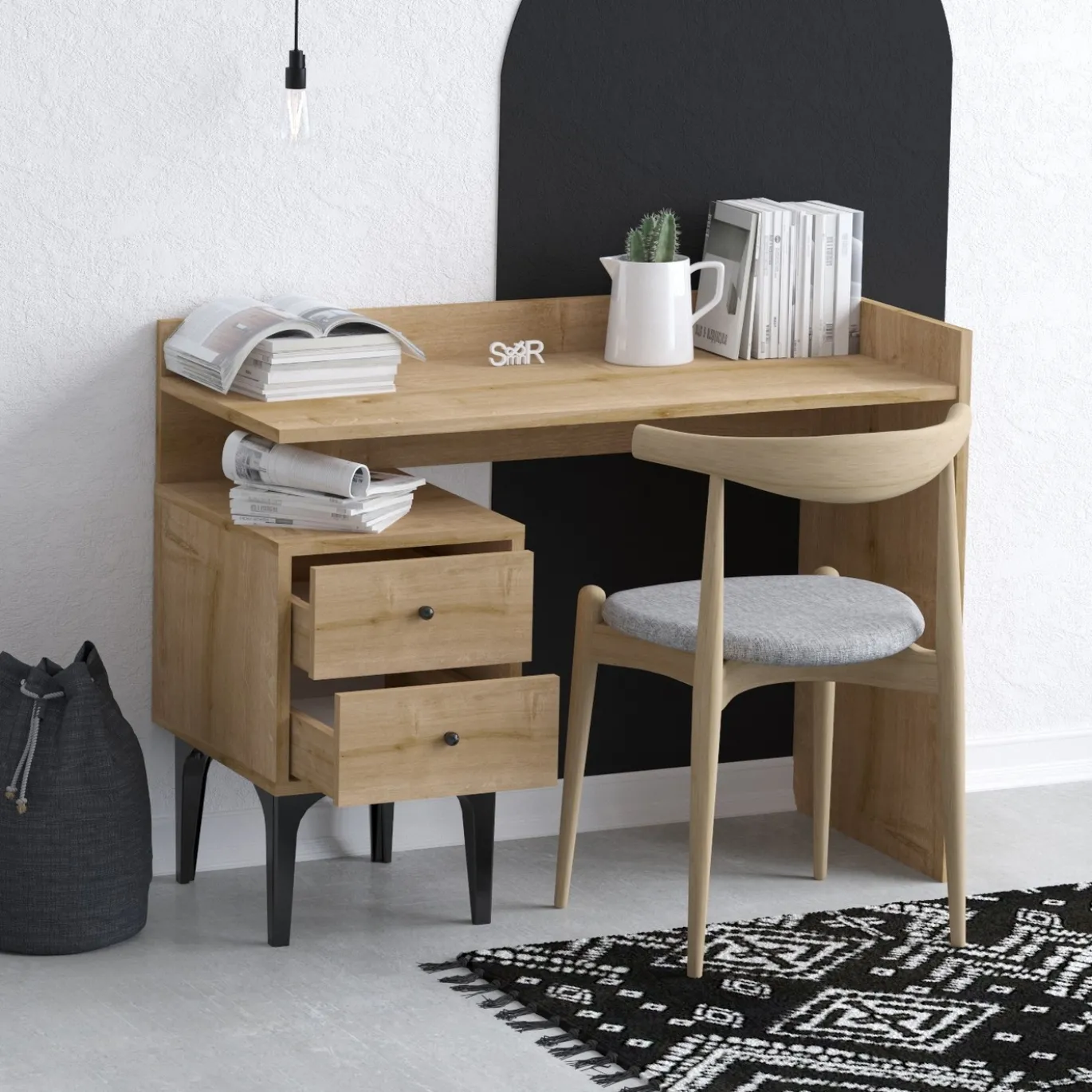 Bureau Puuk Naturel 100cm