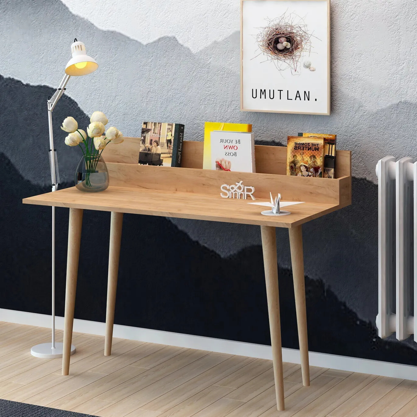 Bureau Rammi Melamine Eiken