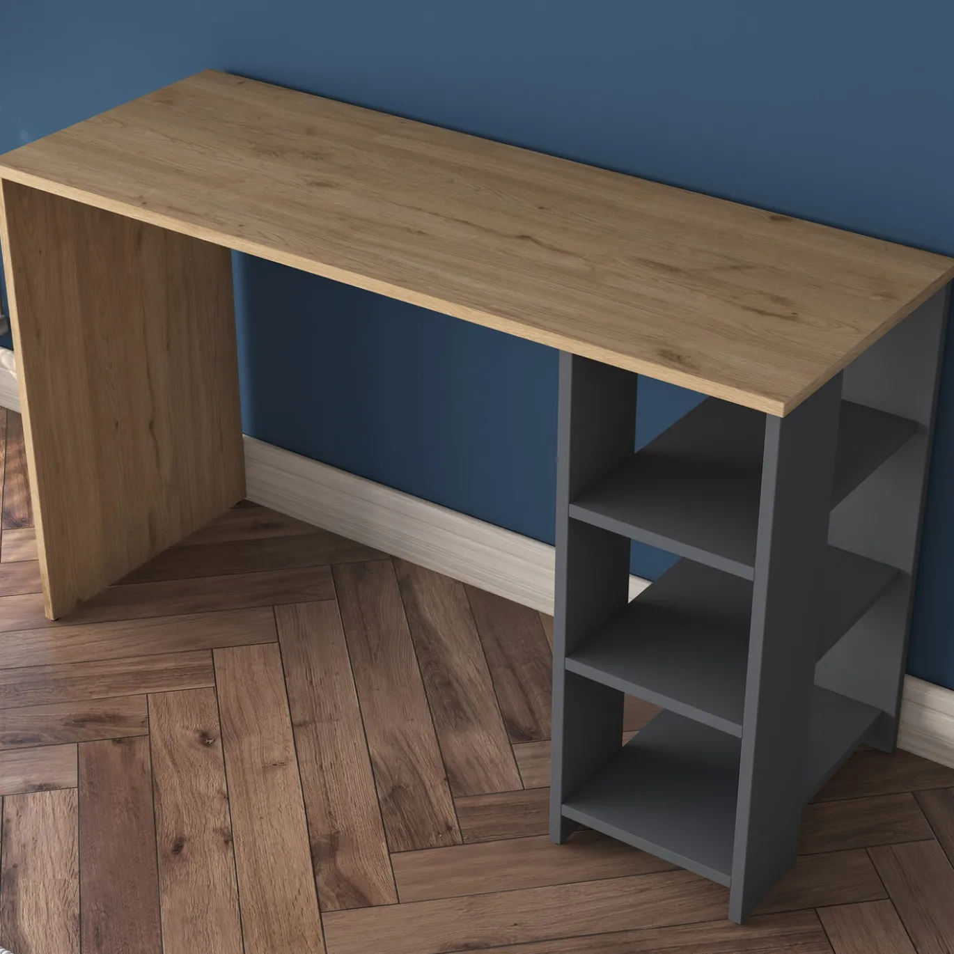 Bureau Sorkun Walnoot/Antraciet