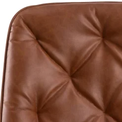 Bureaustoel Alleri Brandy Pu Retro - Giga Living