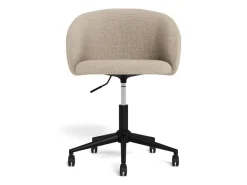 Bureaustoel Lara Met Armleuning Basel Beige - Giga Living