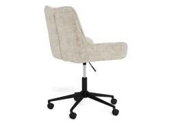 Bureaustoel Logan Met Armleuning Juto Beige - Giga Living