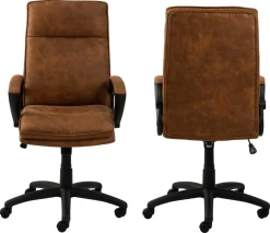 Bureaustoel Tremore Bruin - Giga Living