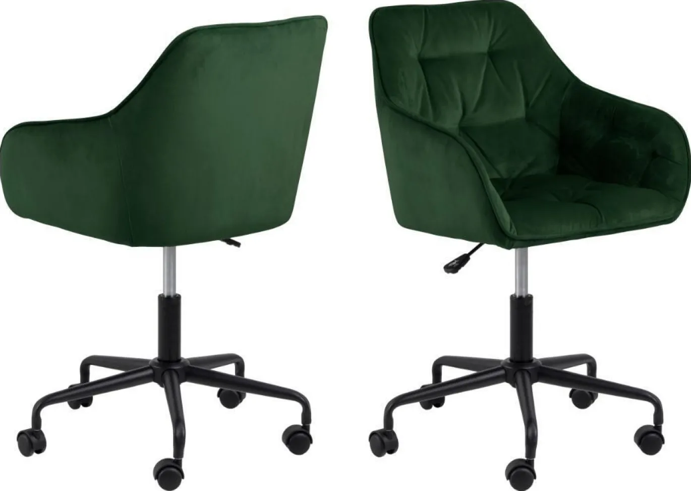 Bureaustoel Zion Groen - Giga Living
