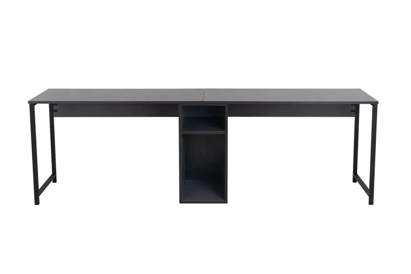 Bureau Twin Antraciet 240cm