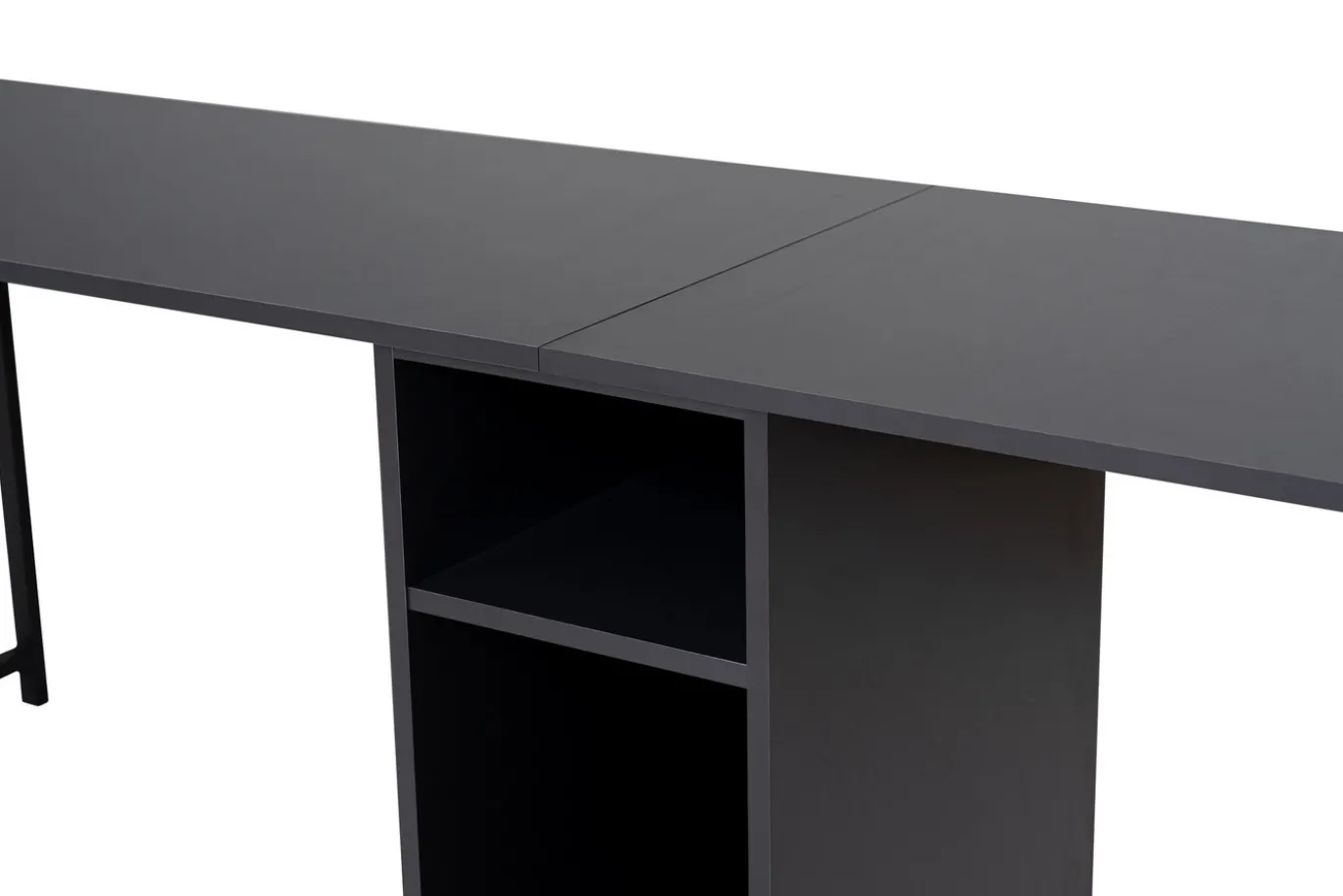 Bureau Twin Antraciet 240cm