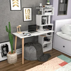 Bureau Vina Wit 133cm