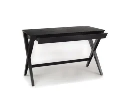 Bureau Werner Eikenfineer Zwart 120cm - Giga Living