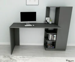 Bureau Yagiz Antraciet 150cm