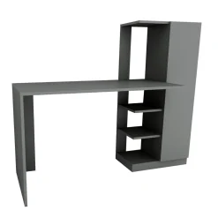 Bureau Yagiz Antraciet 150cm