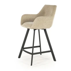 By-Boo Barstoel Bliss Met Armleuning Taupe