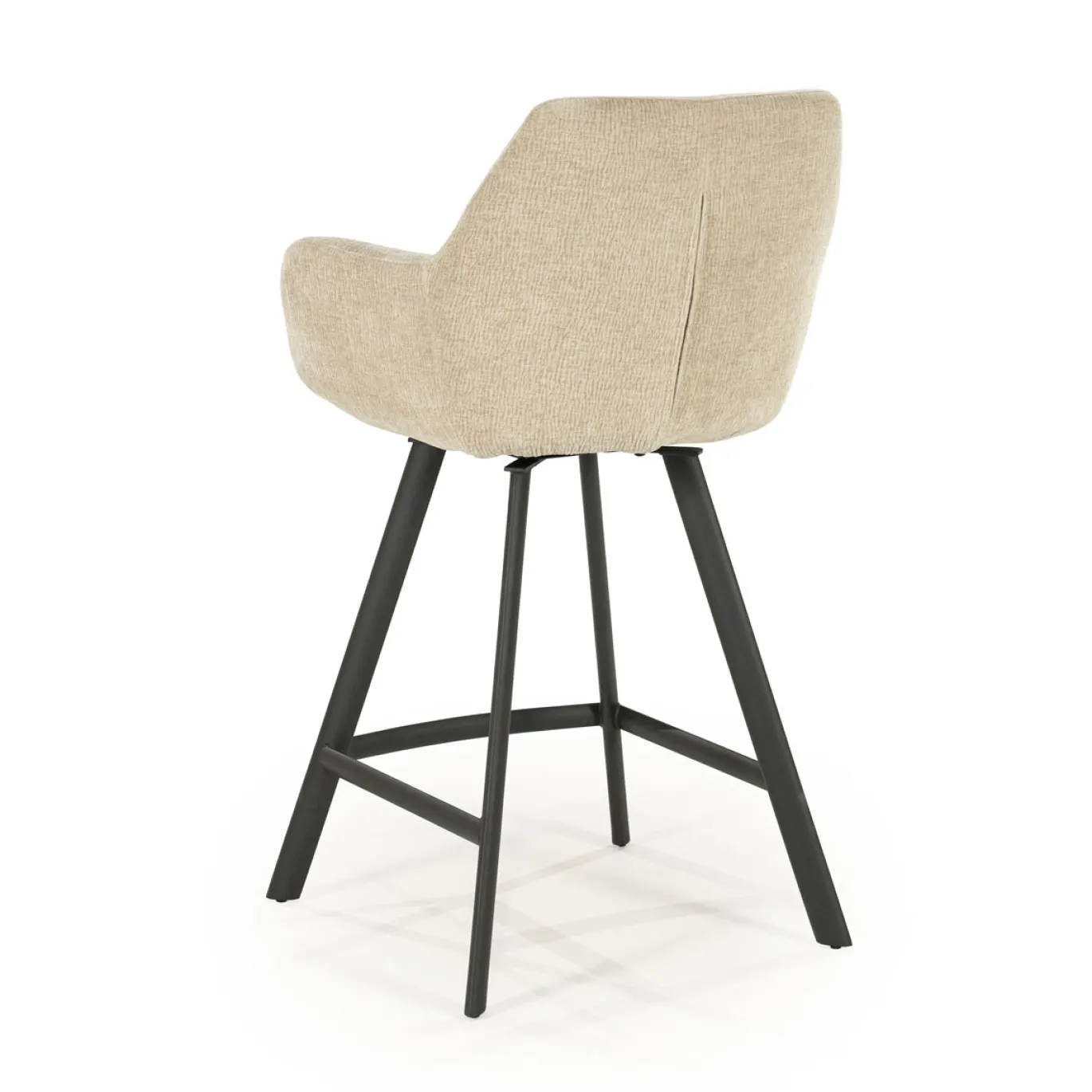 By-Boo Barstoel Bliss Met Armleuning Taupe