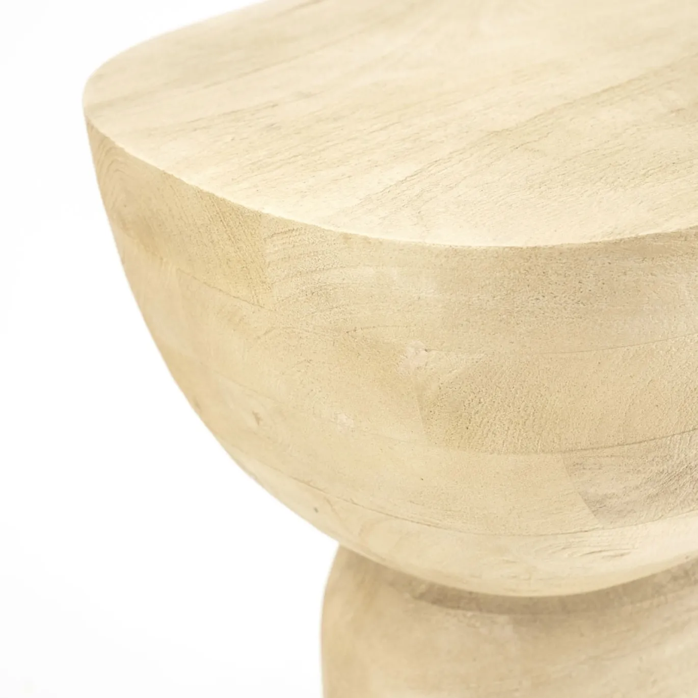 By-Boo Bijzettafel Cobble Hout Naturel