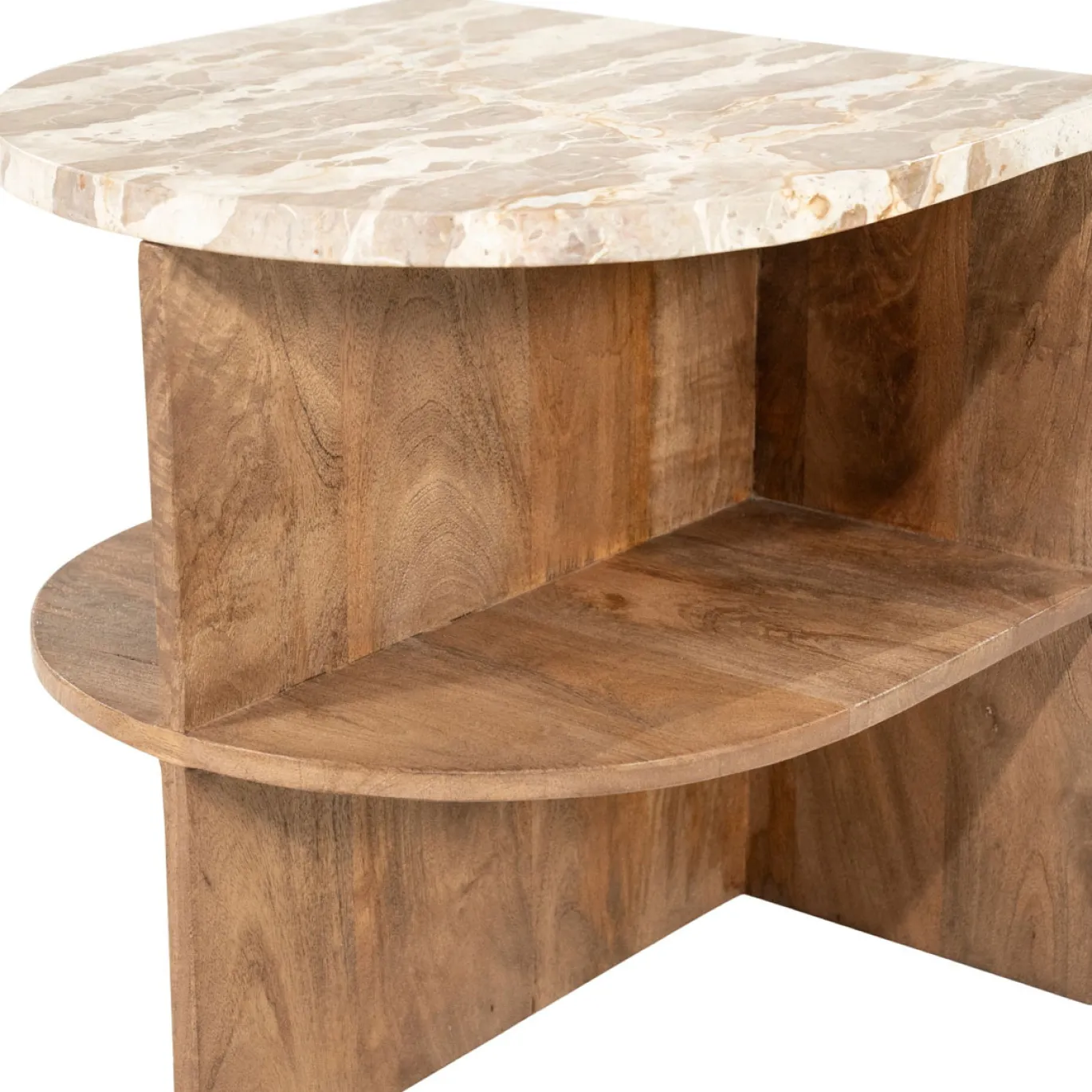 By-Boo Bijzettafel Marwood Marmer