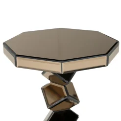 By-Boo Bijzettafel Reflec Bruin