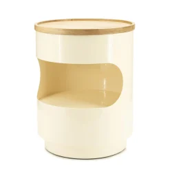 By-Boo Bijzettafel Tondo Beige