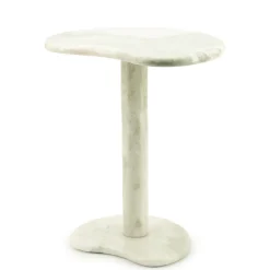 By-Boo Bijzettafel Verde Marmer Wit