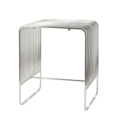 By-Boo Bijzettafel Wireworks Chrome