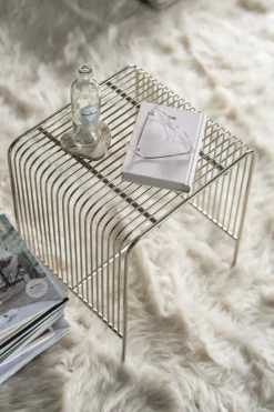 By-Boo Bijzettafel Wireworks Chrome
