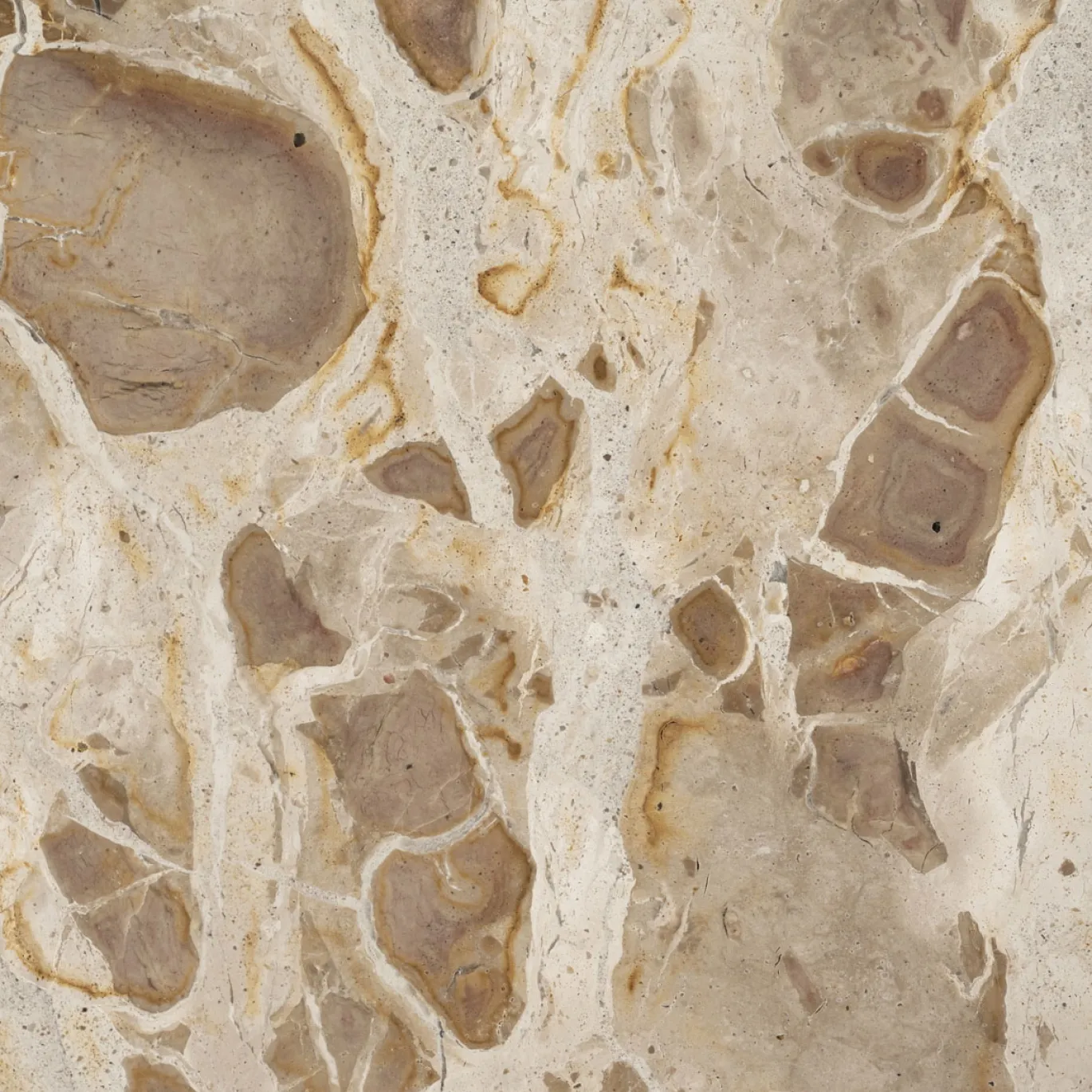 By-Boo Bijzetttafel Marmo Taupe