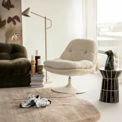 By-Boo Draaifauteuil Tromba Beige
