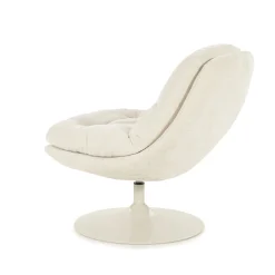 By-Boo Draaifauteuil Tromba Beige