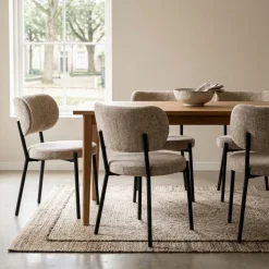 By-Boo Eetkamerstoel Oasis Taupe