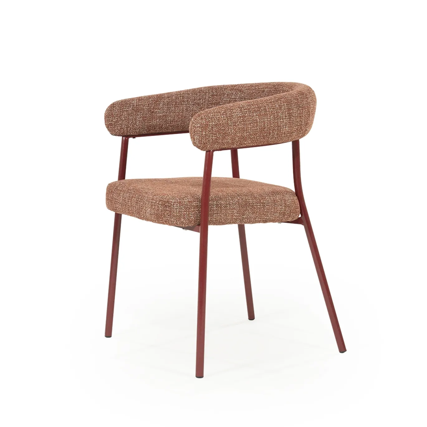 By-Boo Eetkamerstoel Yovi Burgundy