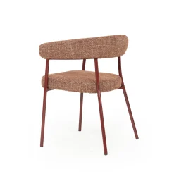 By-Boo Eetkamerstoel Yovi Burgundy