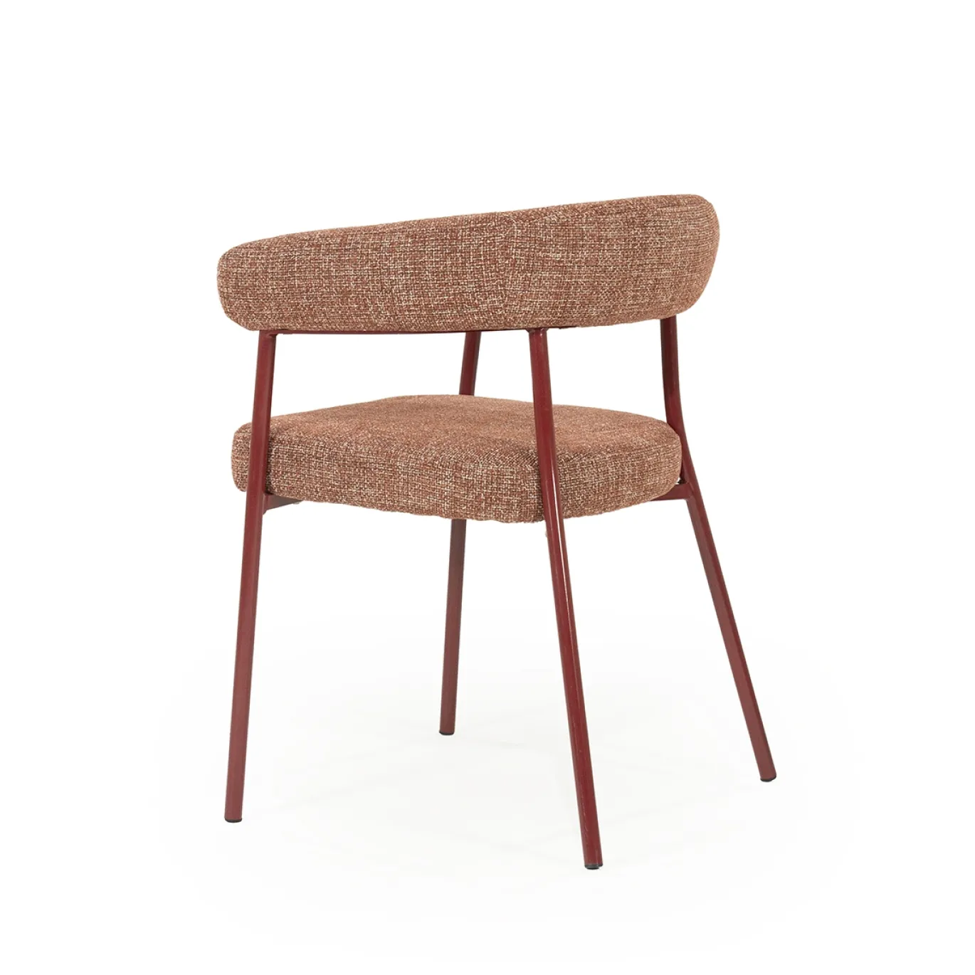 By-Boo Eetkamerstoel Yovi Burgundy
