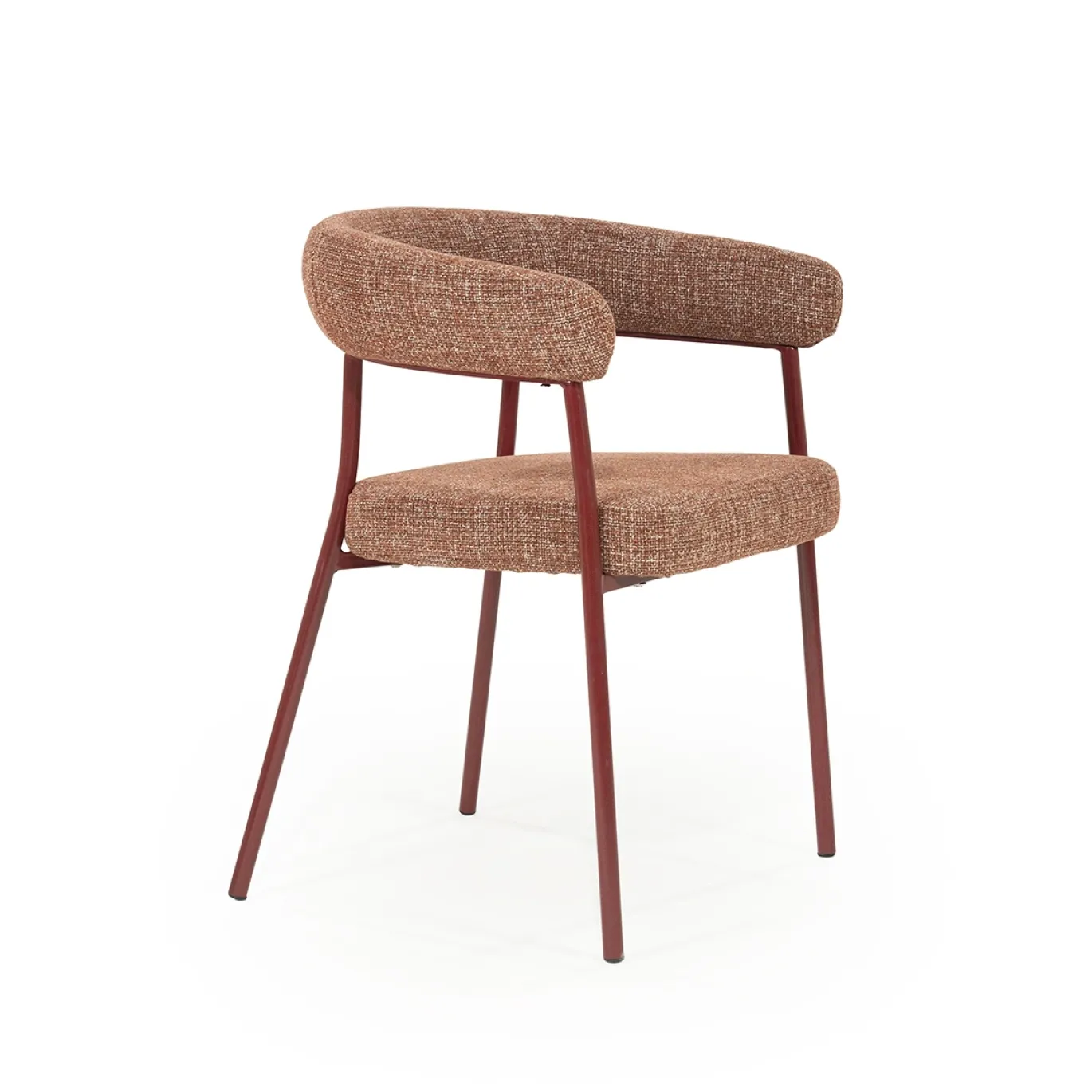 By-Boo Eetkamerstoel Yovi Burgundy