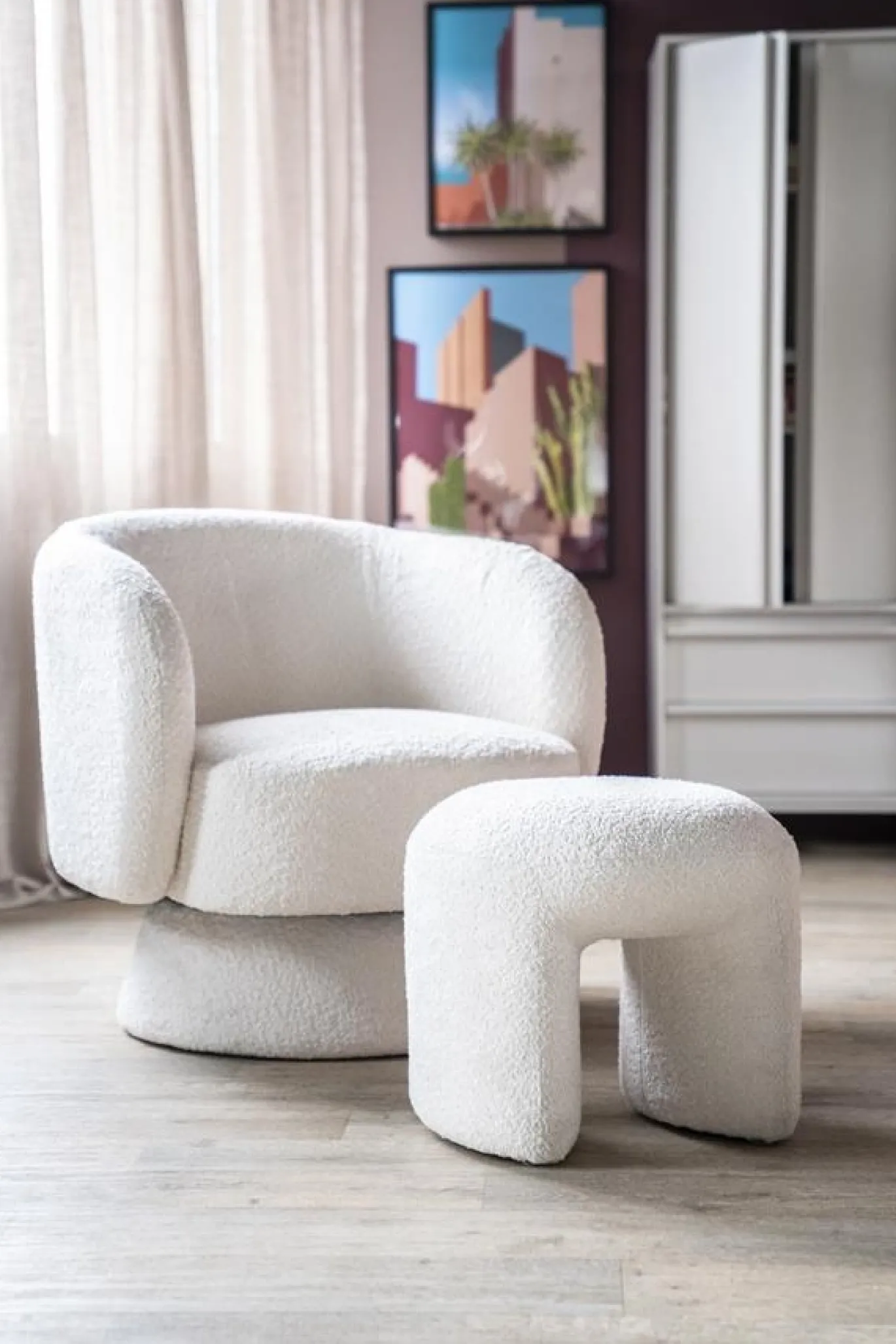 By-Boo Fauteuil Balou Beige