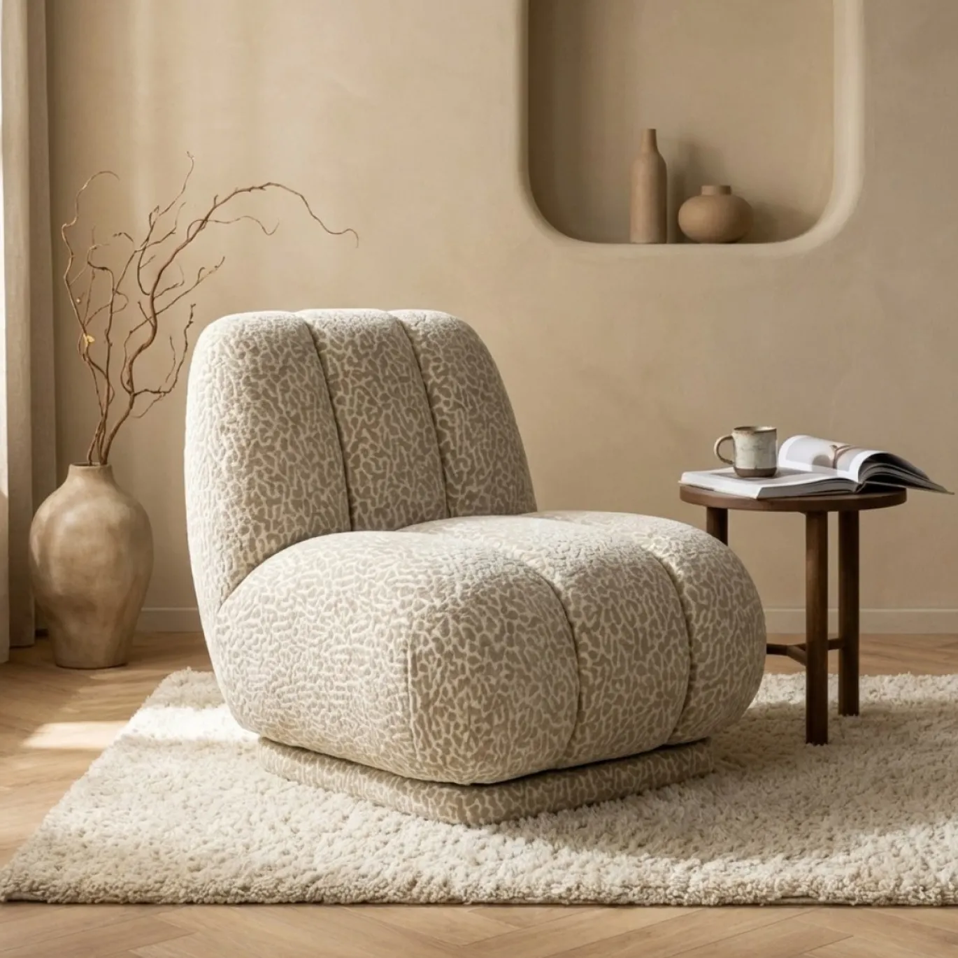 By-Boo Fauteuil Catwalk Taupe