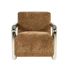 By-Boo Fauteuil Chromette Bruin