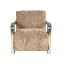 By-Boo Fauteuil Chromette Taupe