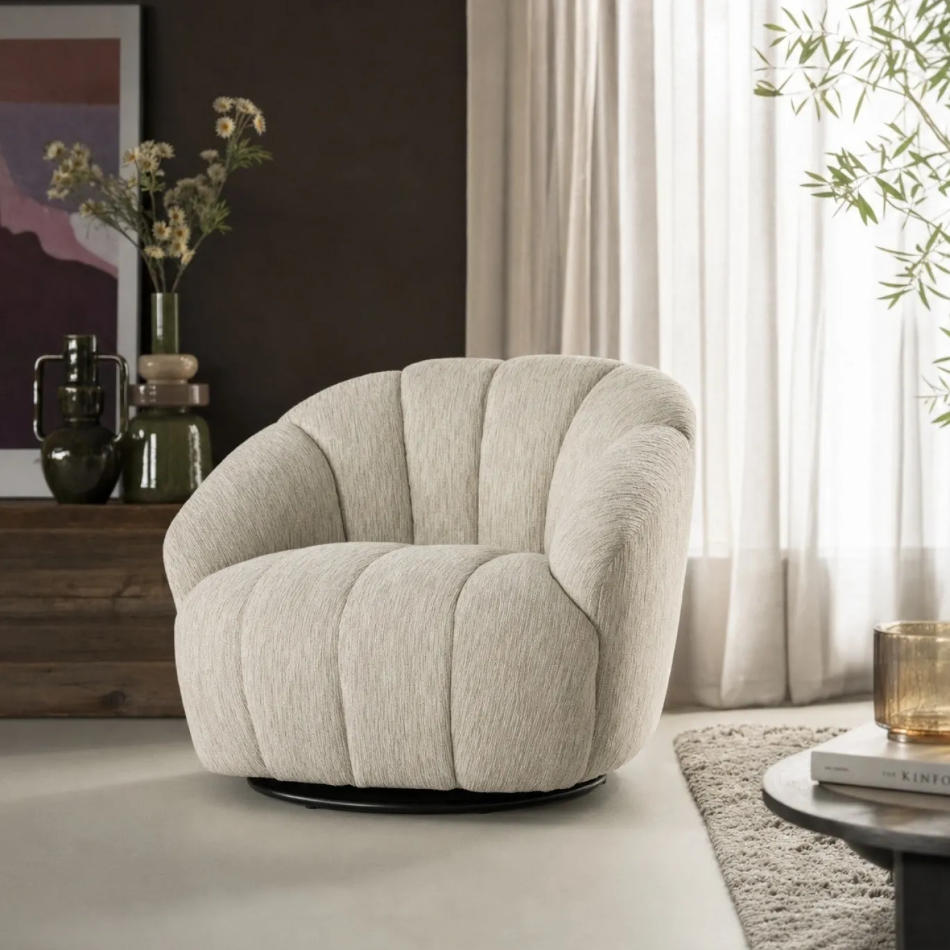 By-Boo Fauteuil Sogno Beige