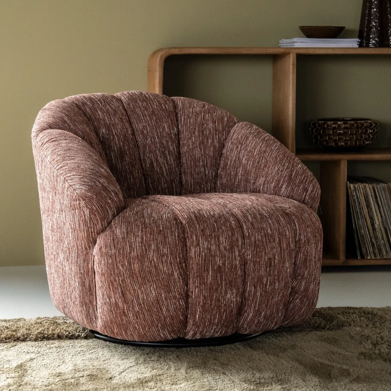 By-Boo Fauteuil Sogno Burgundy