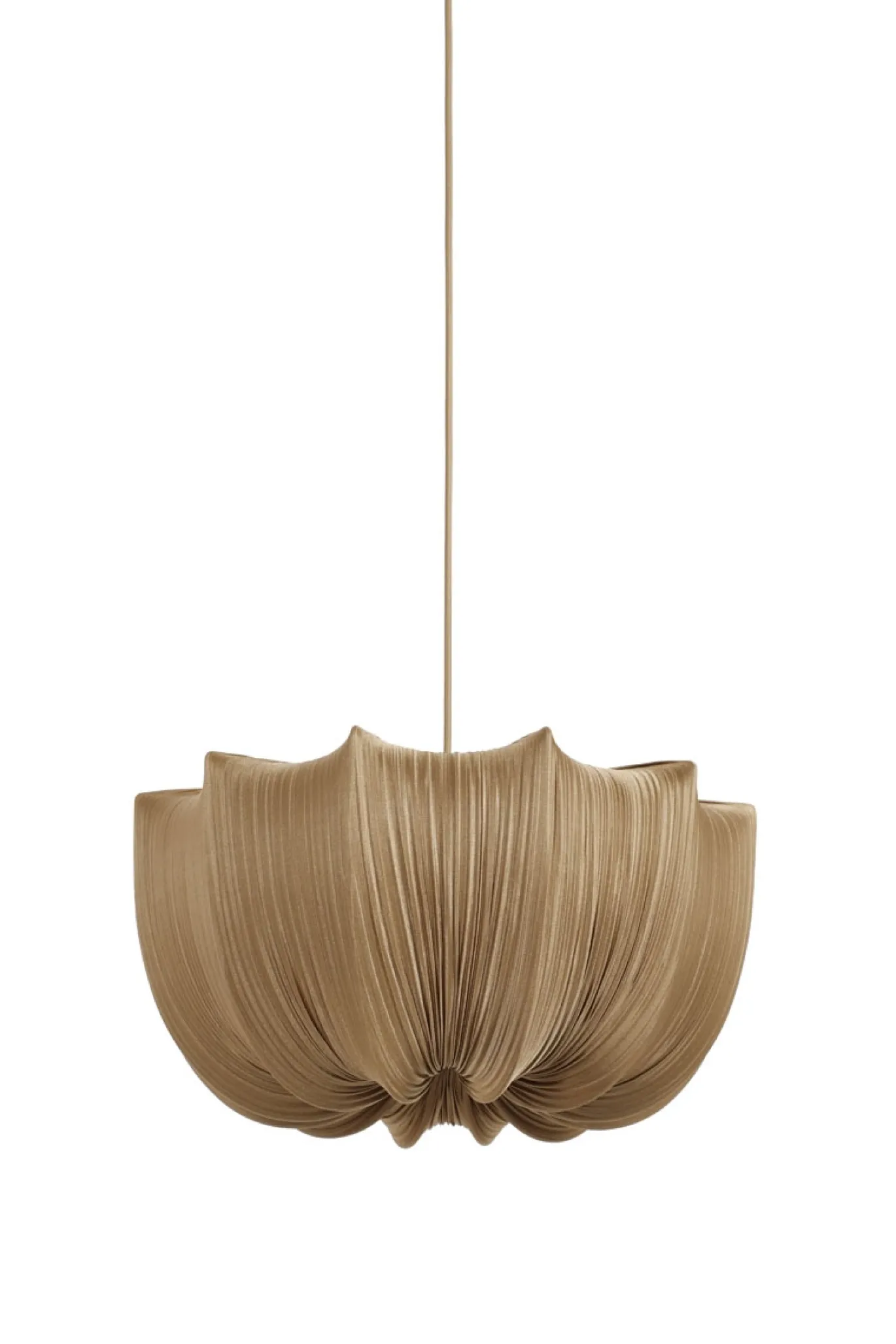 By-Boo Hanglamp Nuvia 1 Klein Lichtbruin