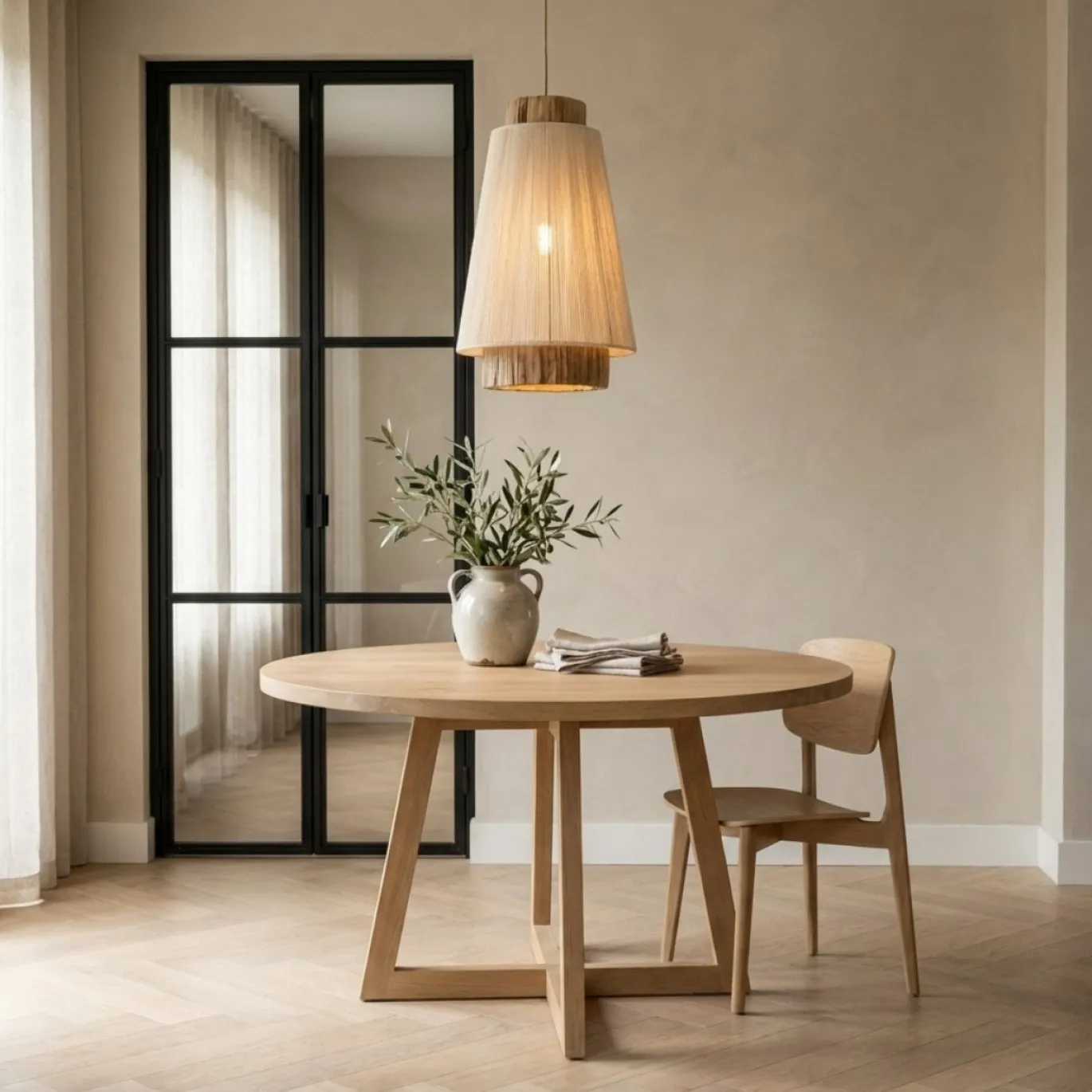 By-Boo Hanglamp Rae 1 Beige