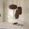 By-Boo Hanglamp Shanga Bruin Ø22cm
