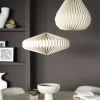 By-Boo Hanglamp Zuki 2 Papier Linnen Naturel
