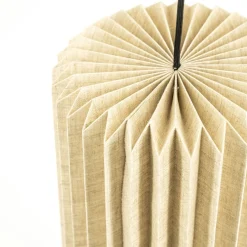 By-Boo Hanglamp Zuki 1 Papier Linnen Naturel