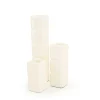 By-Boo Kandelaar Cube Beige Set van 3