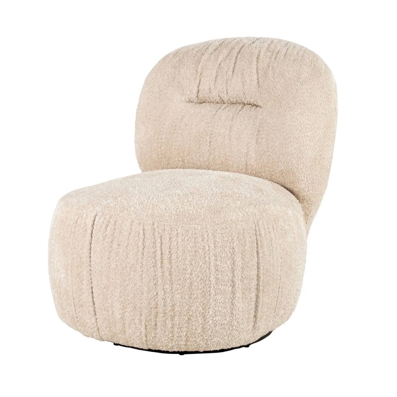 By-Boo Lounge Fauteuil Roux Beige