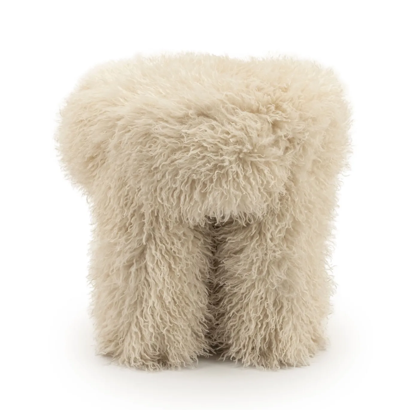 By-Boo Poef Doodly Beige
